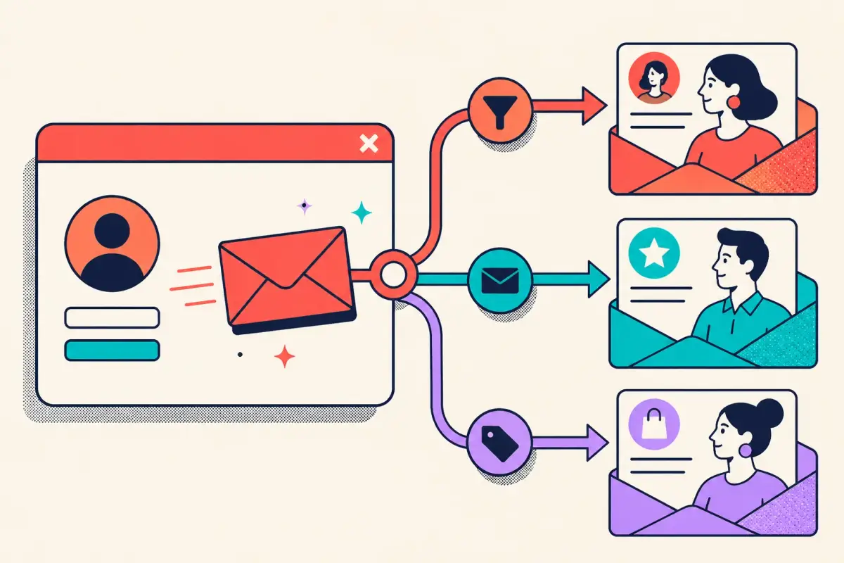 Routing popup signups to the right Klaviyo flow